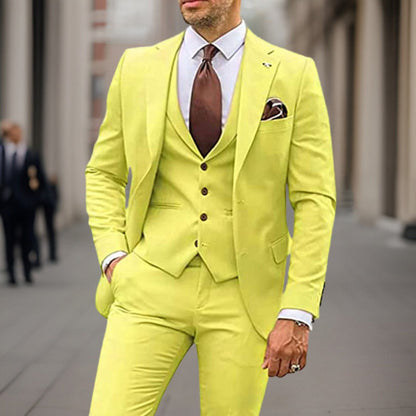 Traje Ejecutivo 3 Piezas Clásico y Elegante