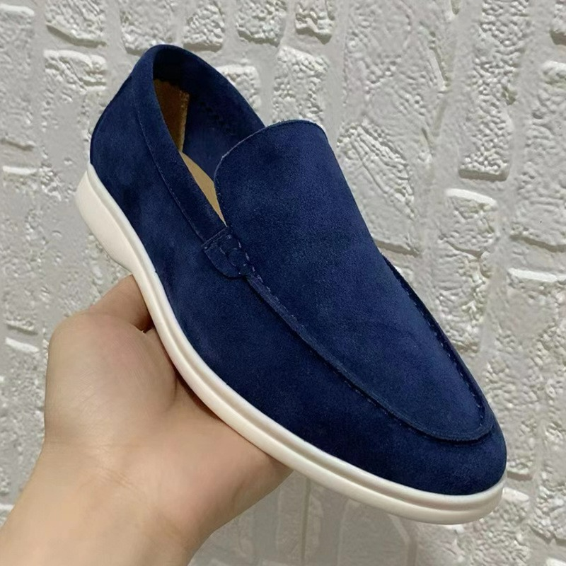 Mocasines Hombre Ante Clásicos