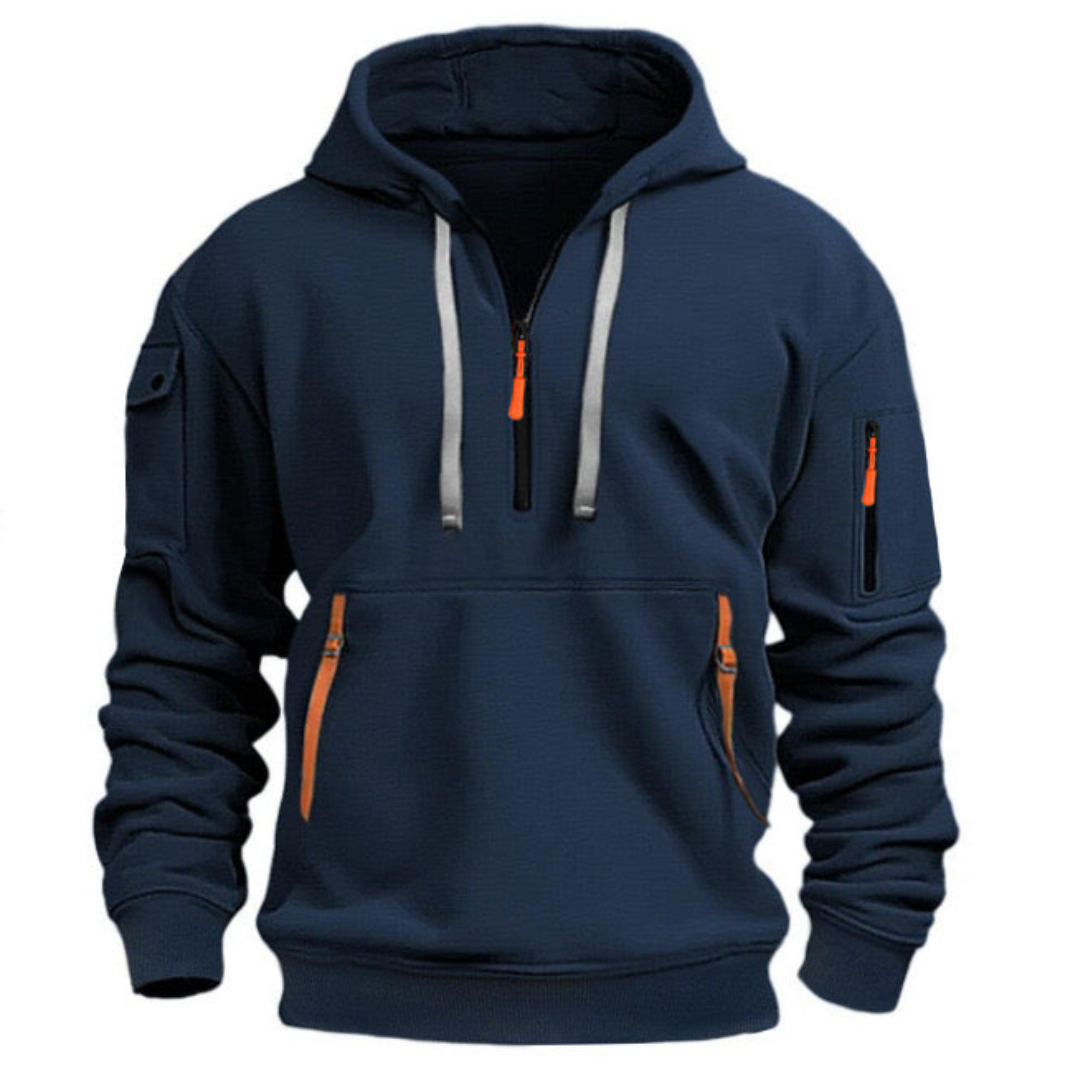 Chaquetón Invernal Hombre Capucha Cómodo