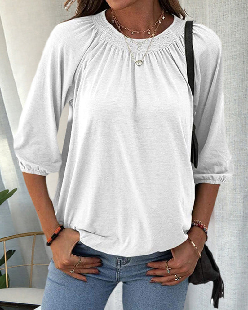 Blusa Mujer manga Corta Estilosa