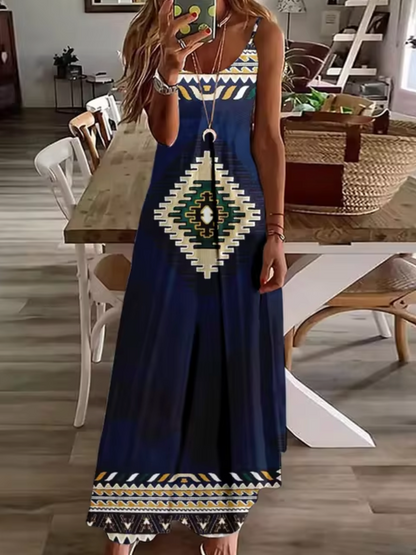 Vestidos Boho Grande Estilo Retro