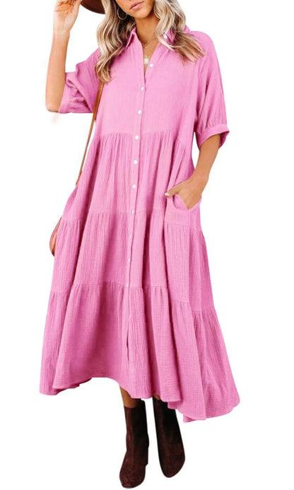 Vestido Playa Boho Ligero y Fresco