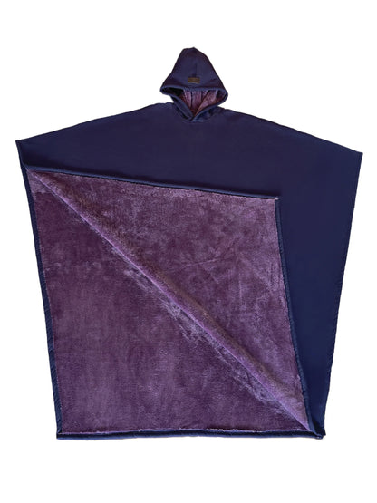 Manta Polar Con Capucha Suave Unisex