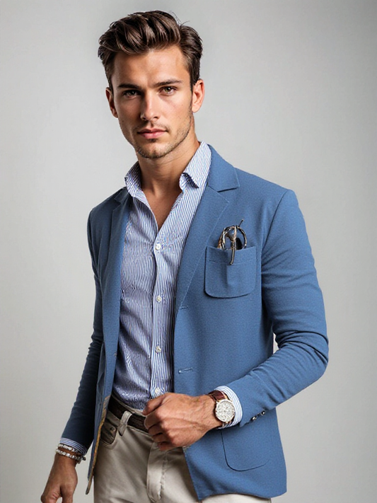 Chaqueta hombre elegante fina REYMAR - Vestiria