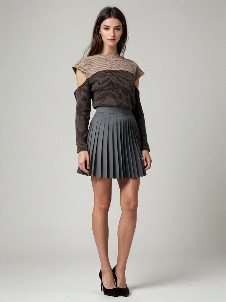 Jersey de punto suave y cálido con estilo moderno - Vestiria