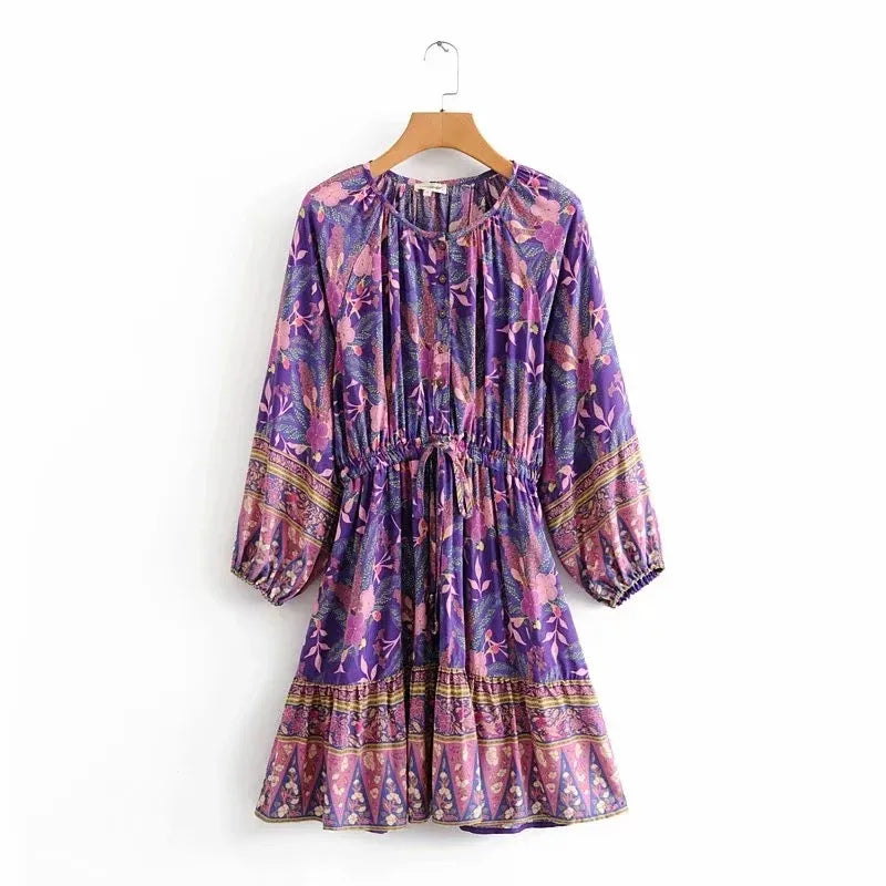 Vestido Boho Chic Corto - Vestiria