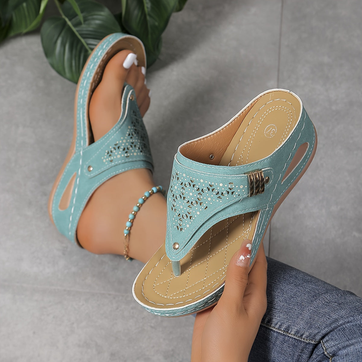 Sandalias de tacón alto cómodas y femeninas con soporte ortopédico