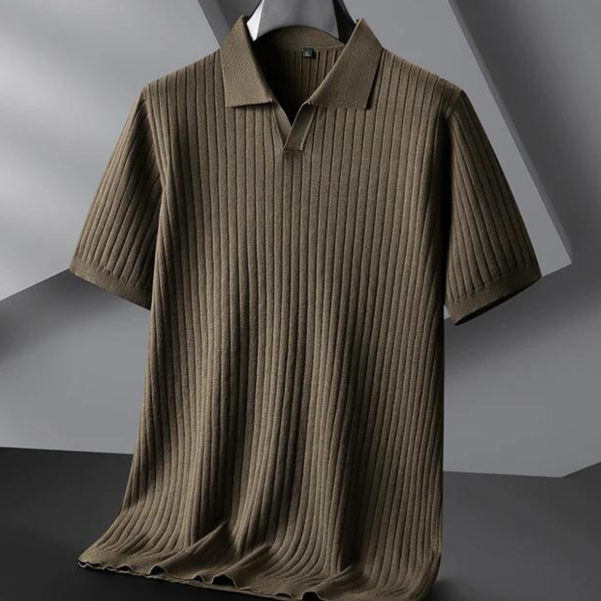Polo Hombre Clásico Marino Fresco