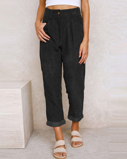 Pantalón Pana Alto Cálido