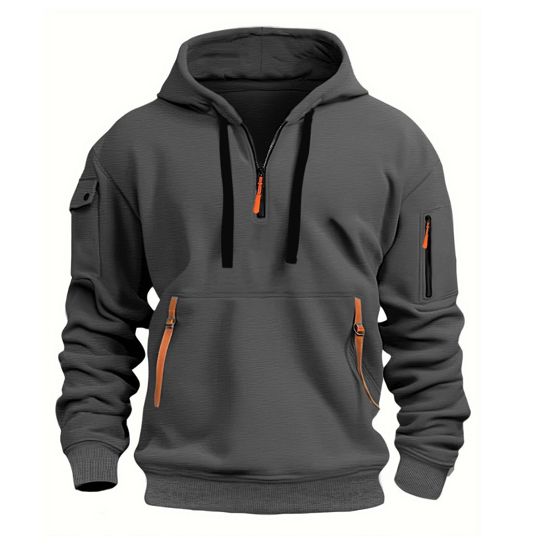 Chaquetón Invernal Hombre Capucha Cómodo