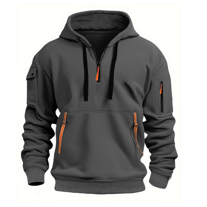 Chaquetón Invernal Hombre Capucha Cómodo