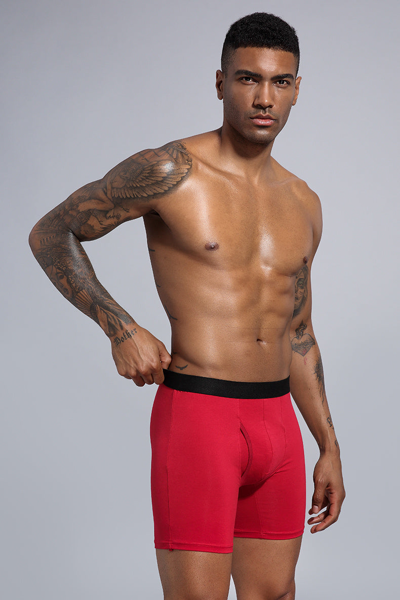Boxer Cortos Hombre Algodón Natural