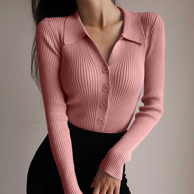 Jersey de Punto Invierno Cálido y Elegante Mujer - Vestiria