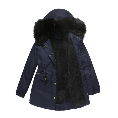 Chaquetón de algodón mujer cálido