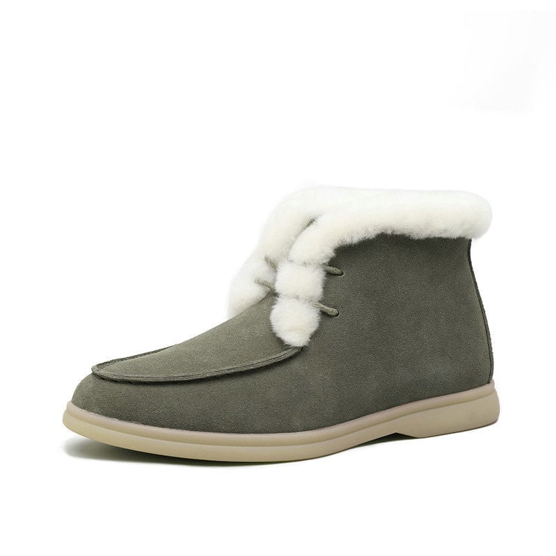 Botas Mujer Piel Sintética Invierno Cálido