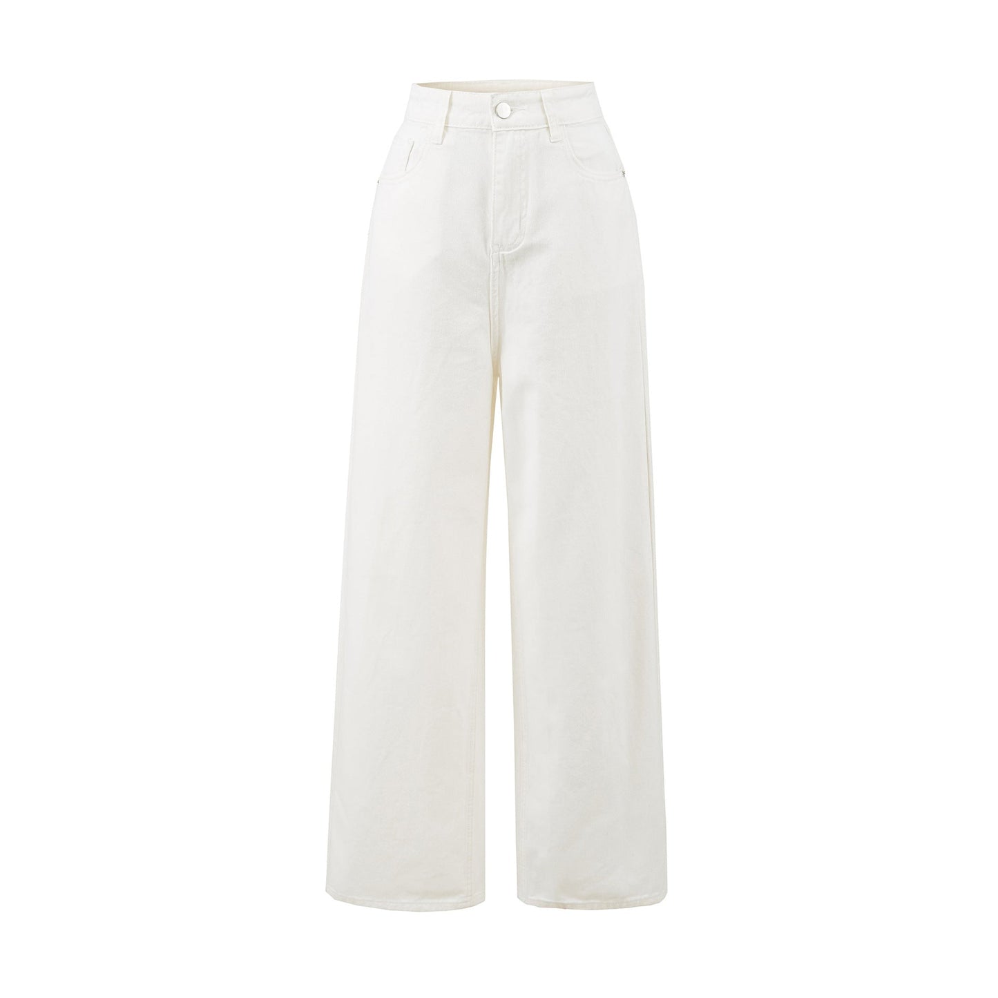 Pantalones Mujer Cintura Alta Anchos
