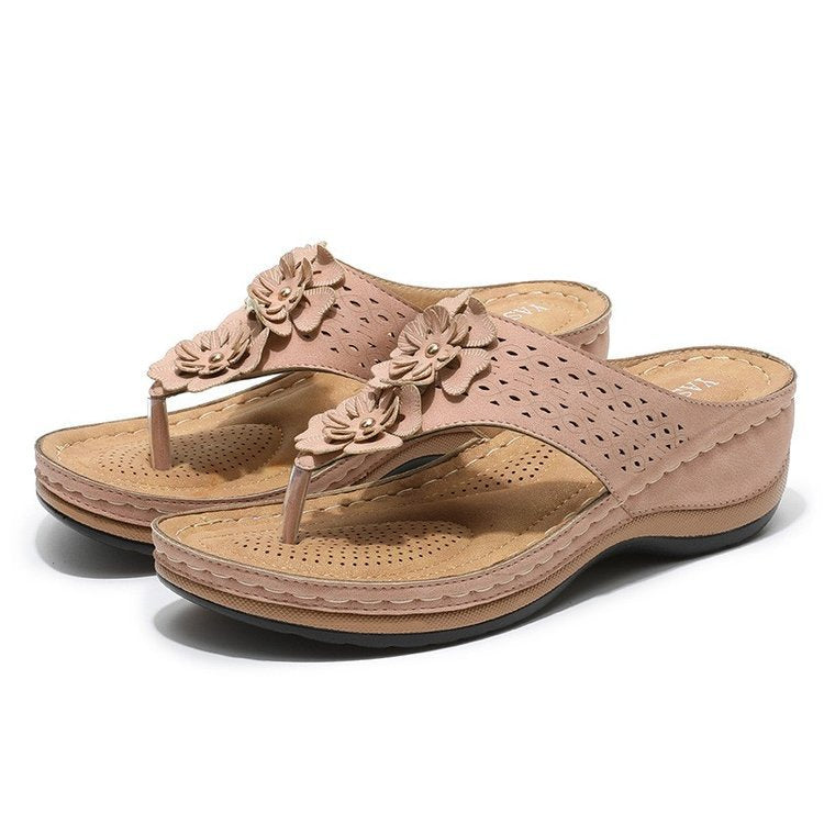 Zapatillas Deportivas Con Flores Frescas