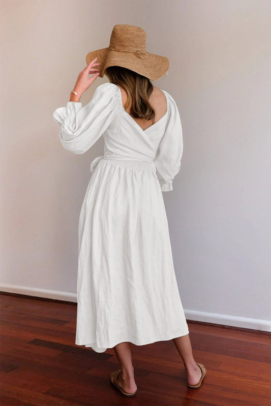 Vestido Largo Libre Dos Caras Elegante - Vestiria