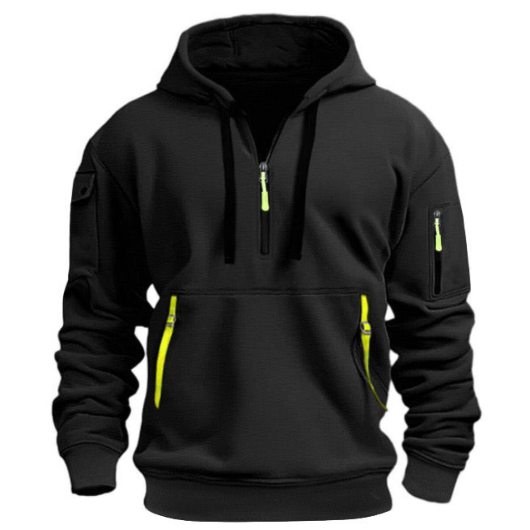 Chaquetón Invernal Hombre Capucha Cómodo