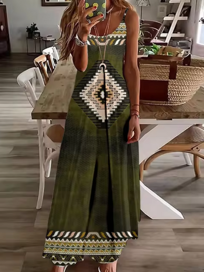 Vestidos Boho Grande Estilo Retro