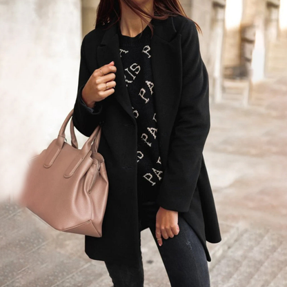 Abrigo Gabardina Larga Elegante Mujer - Vestiria