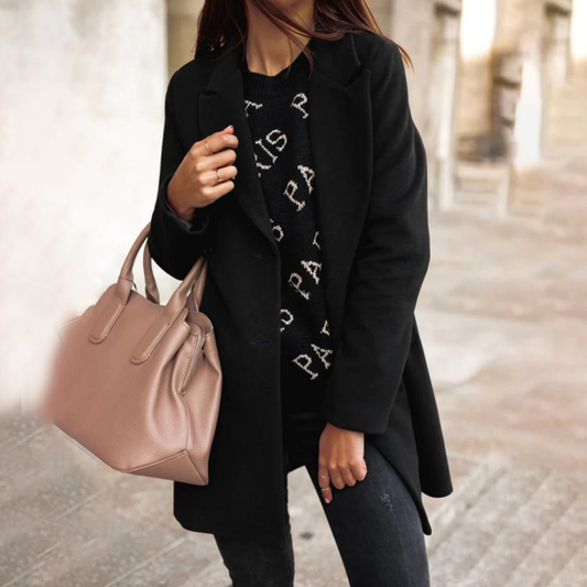 Abrigo Gabardina Larga Elegante Mujer - Vestiria