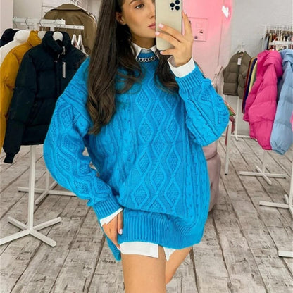 Vestido Punto Suave y Amplio