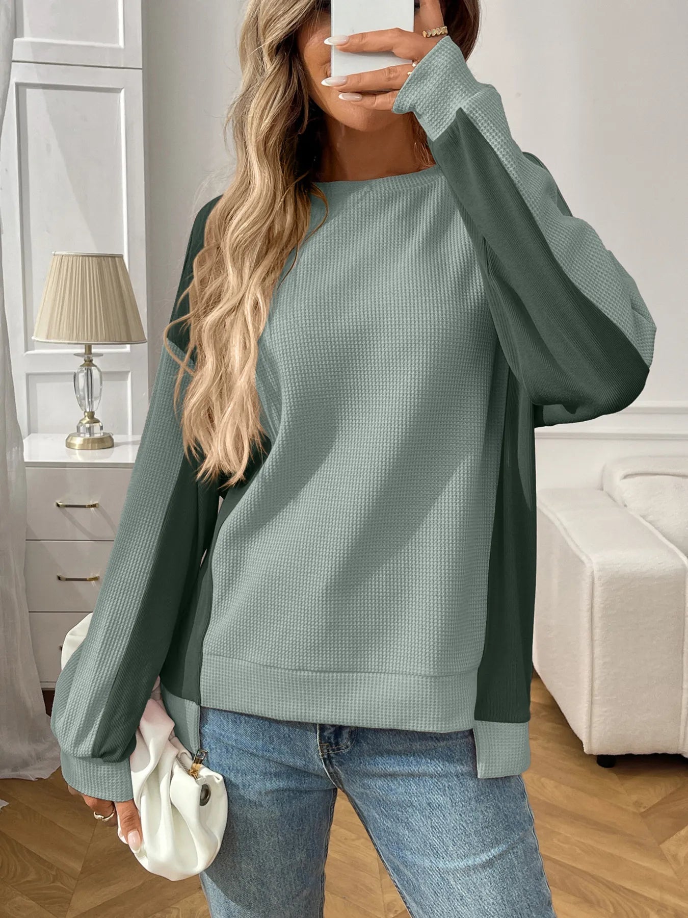 Sudadera de manga larga estilo casual moderno
