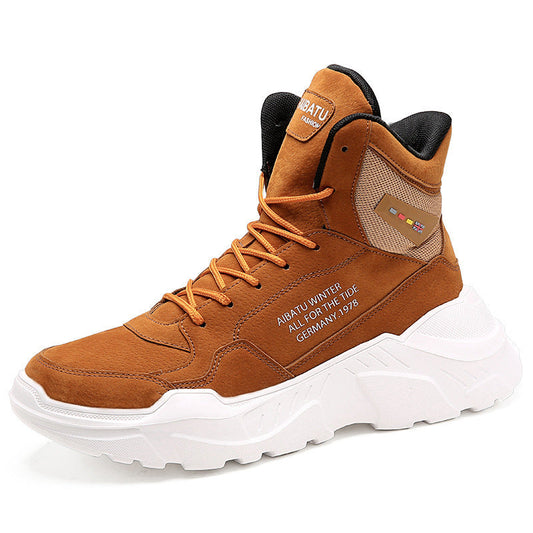 Botas Hombre Cuero Altas Impermeables - Vestiria
