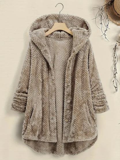 Abrigo Mujer Invierno Clásico Cálido