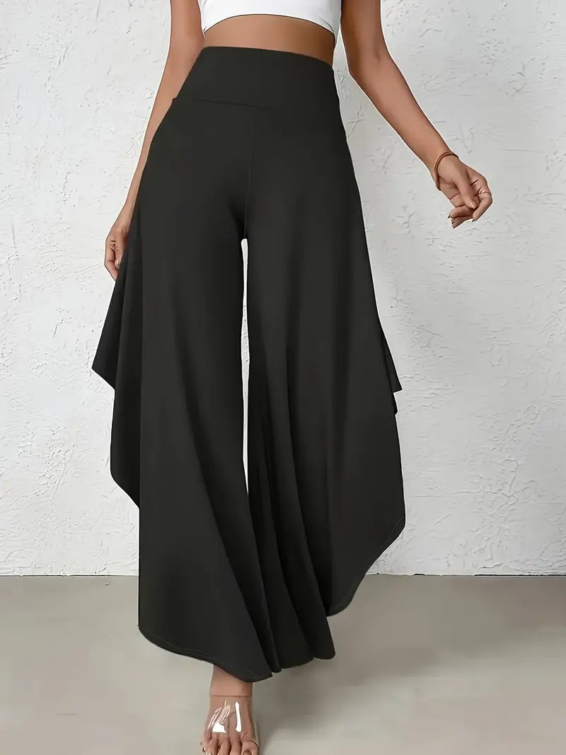 Pantalón Mujer Asimétrico Elegante Diseño Único - Vestiria