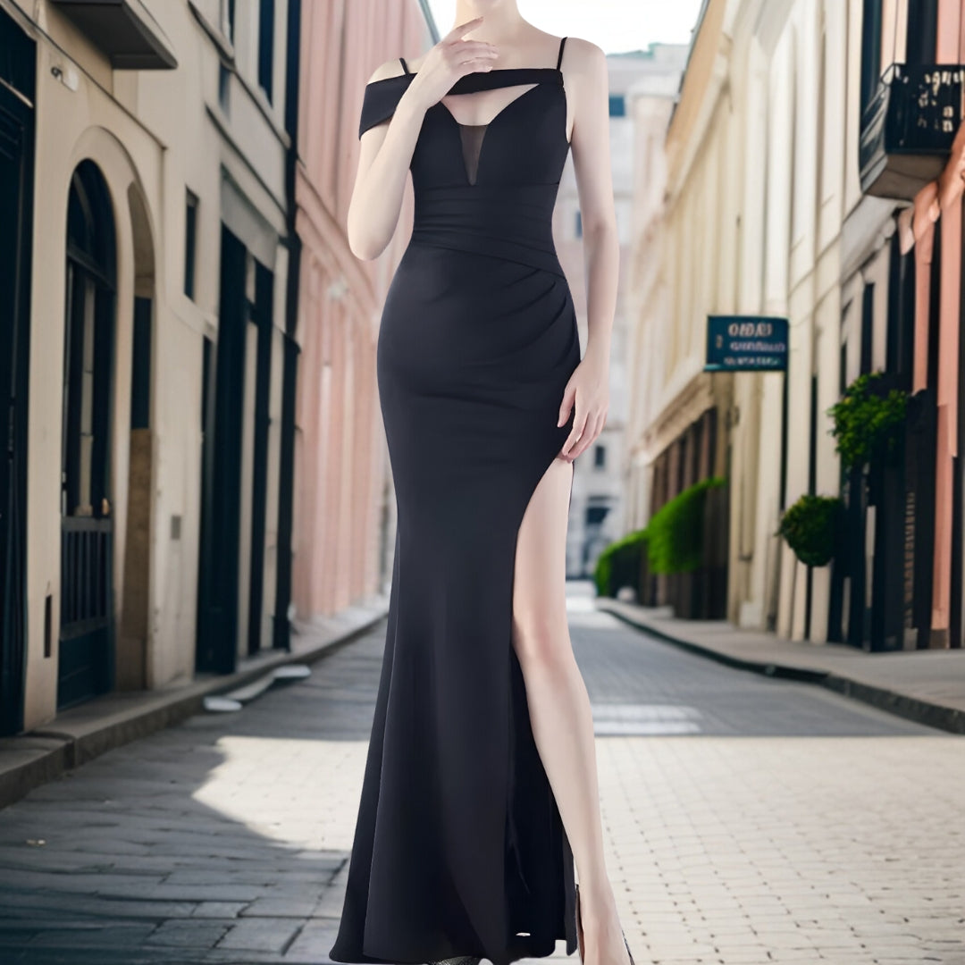 Vestido de Noche Elegante y Sensual - Vestiria