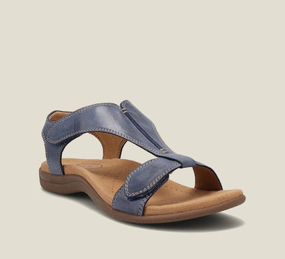 Sandalias de piel cómodas y transpirables