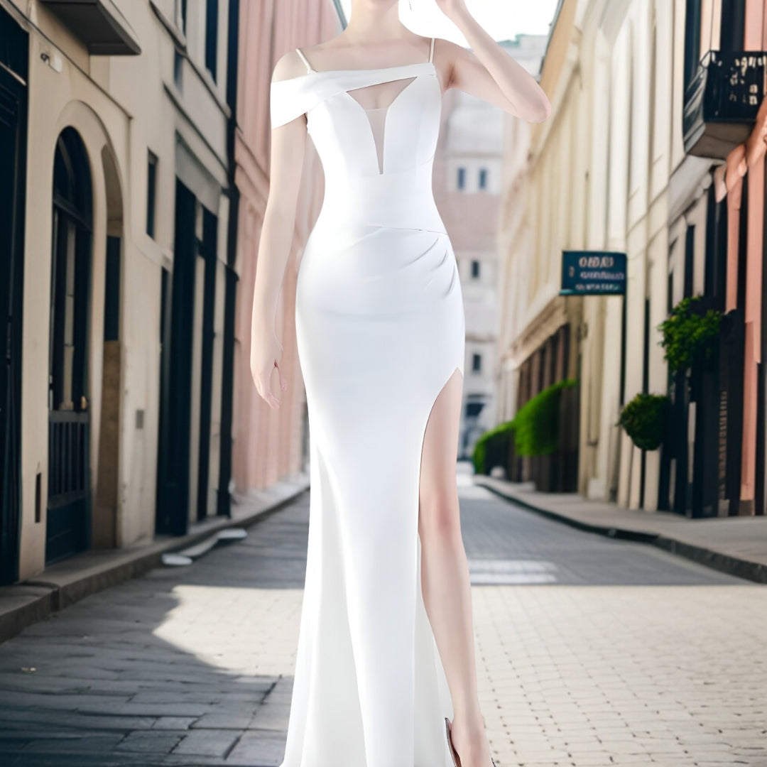 Vestido de Noche Elegante y Sensual