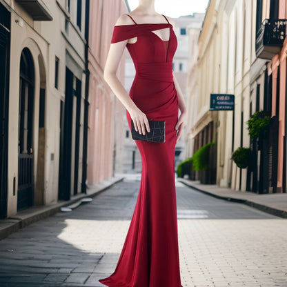 Vestido de Noche Elegante y Sensual