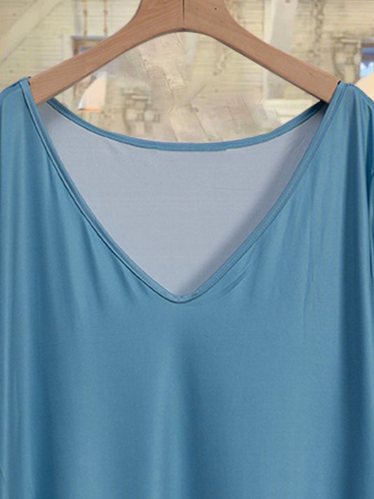 Vestido Mujer Azul Estilo Boho Verano - Vestiria