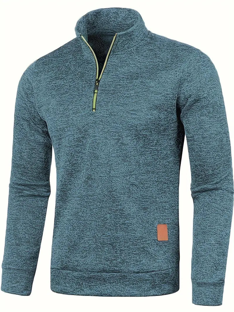 Sudadera Hombre Cremallera Minimalista