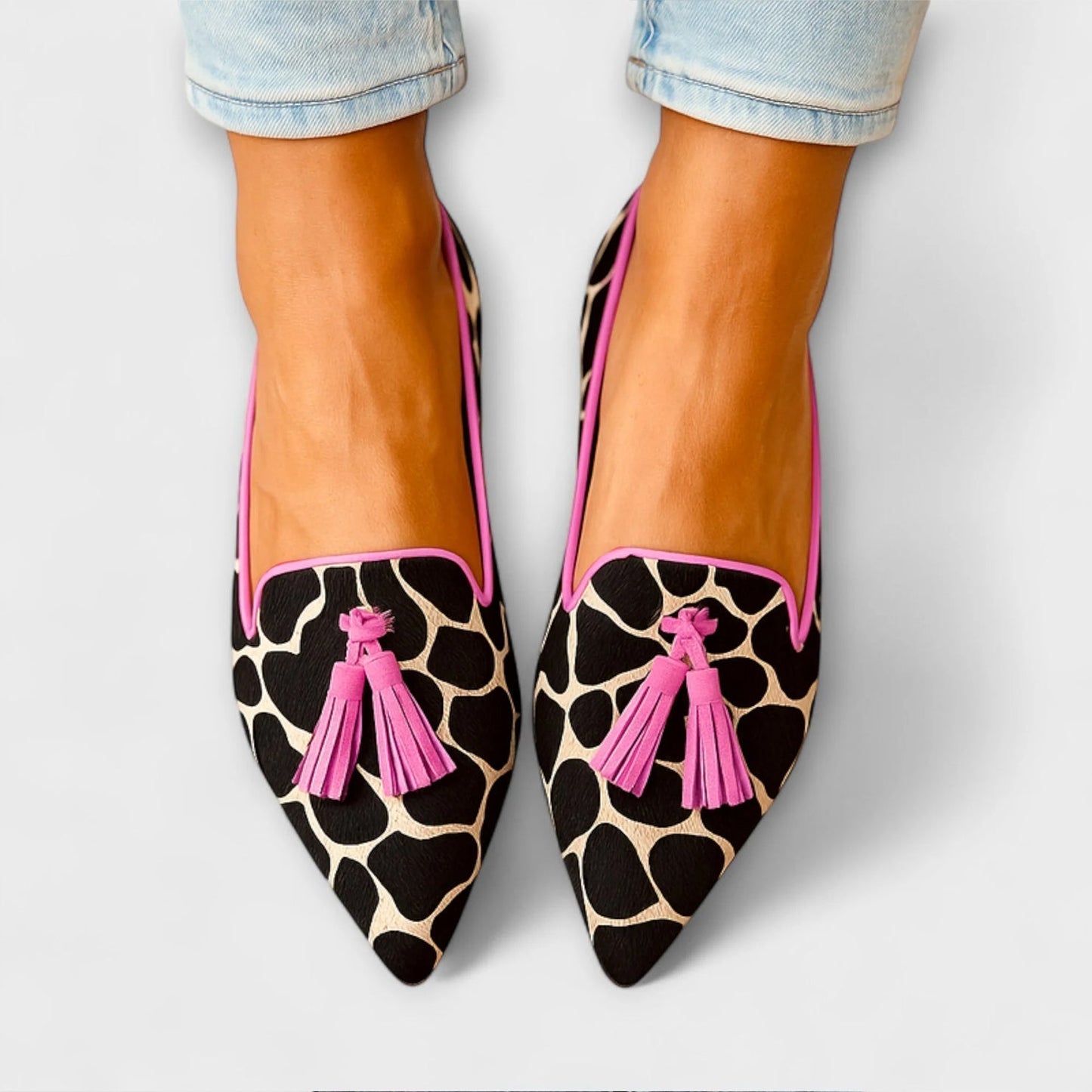 Zapatos de mujer con flores - Siena