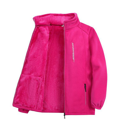 Chaqueta deportiva ligera mujer con cremallera