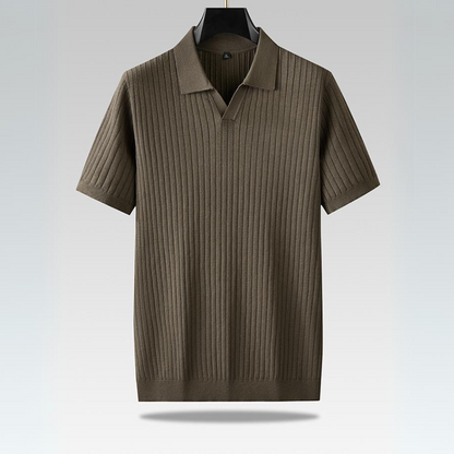 Polo Hombre Clásico Marino Fresco - Vestiria