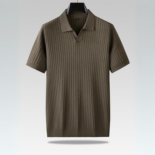 Polo Hombre Clásico Marino Fresco - Vestiria
