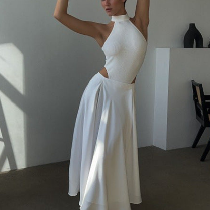 Falda Mujer Alta y Fluida Estilo Boho