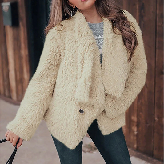 Abrigo Teddy Suave y Acogedor Mujer - Vestiria
