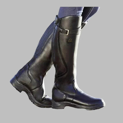 Botas Mujer Altas Rodilla con Hebilla Modernas