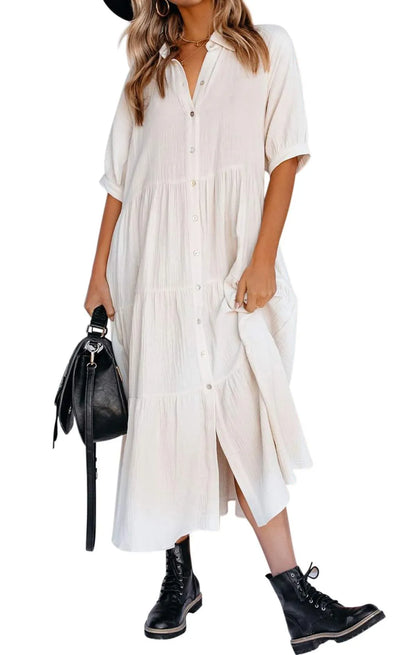 Vestido Playa Boho Ligero y Fresco