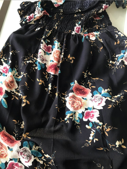 Vestido Estampado Floral Boho Verano Mujer
