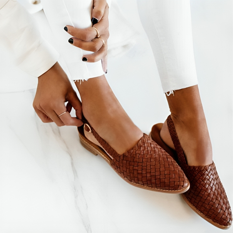 Sandalias Planas Elegantes Mujer