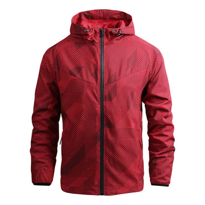 Chaqueta Hombre Impermeable Ligera Deportiva