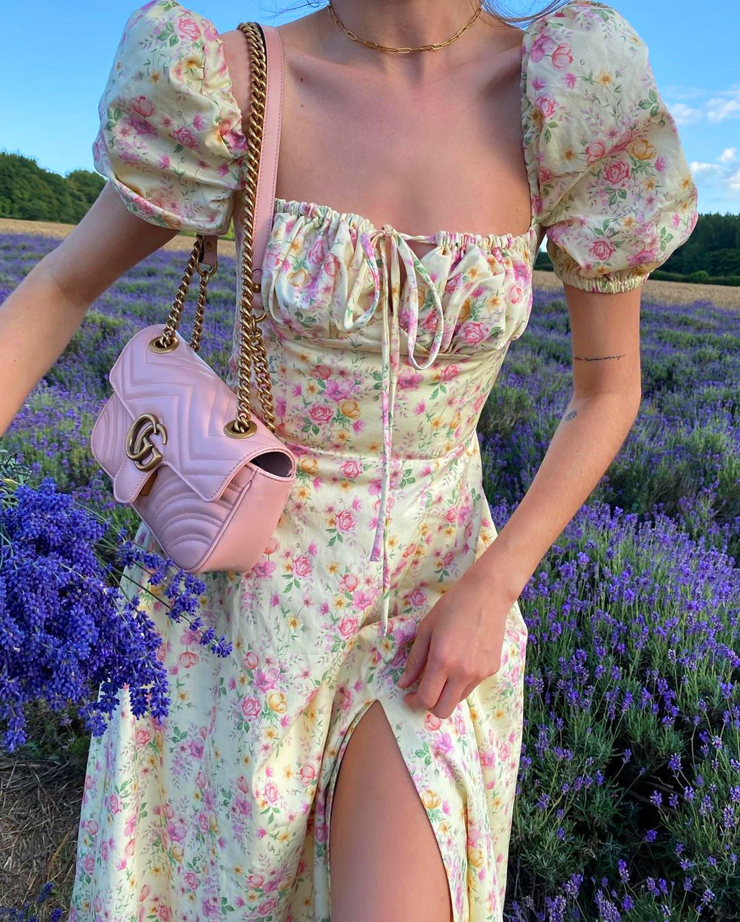 Vestido Floral Chic Mujer