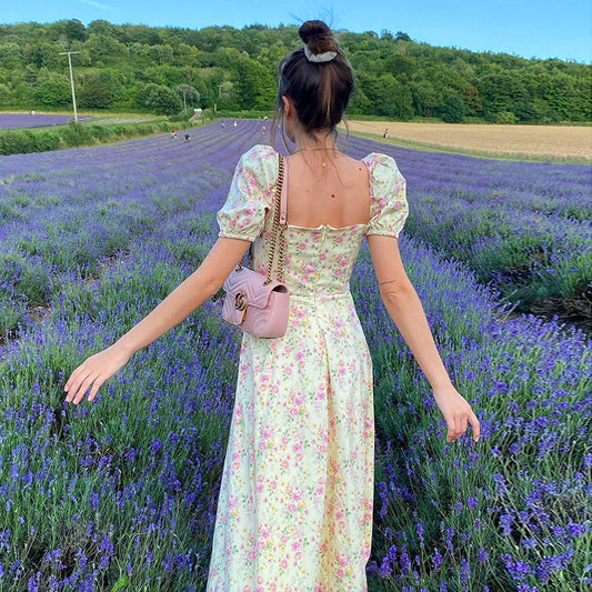 Vestido Floral Chic Mujer - Vestiria
